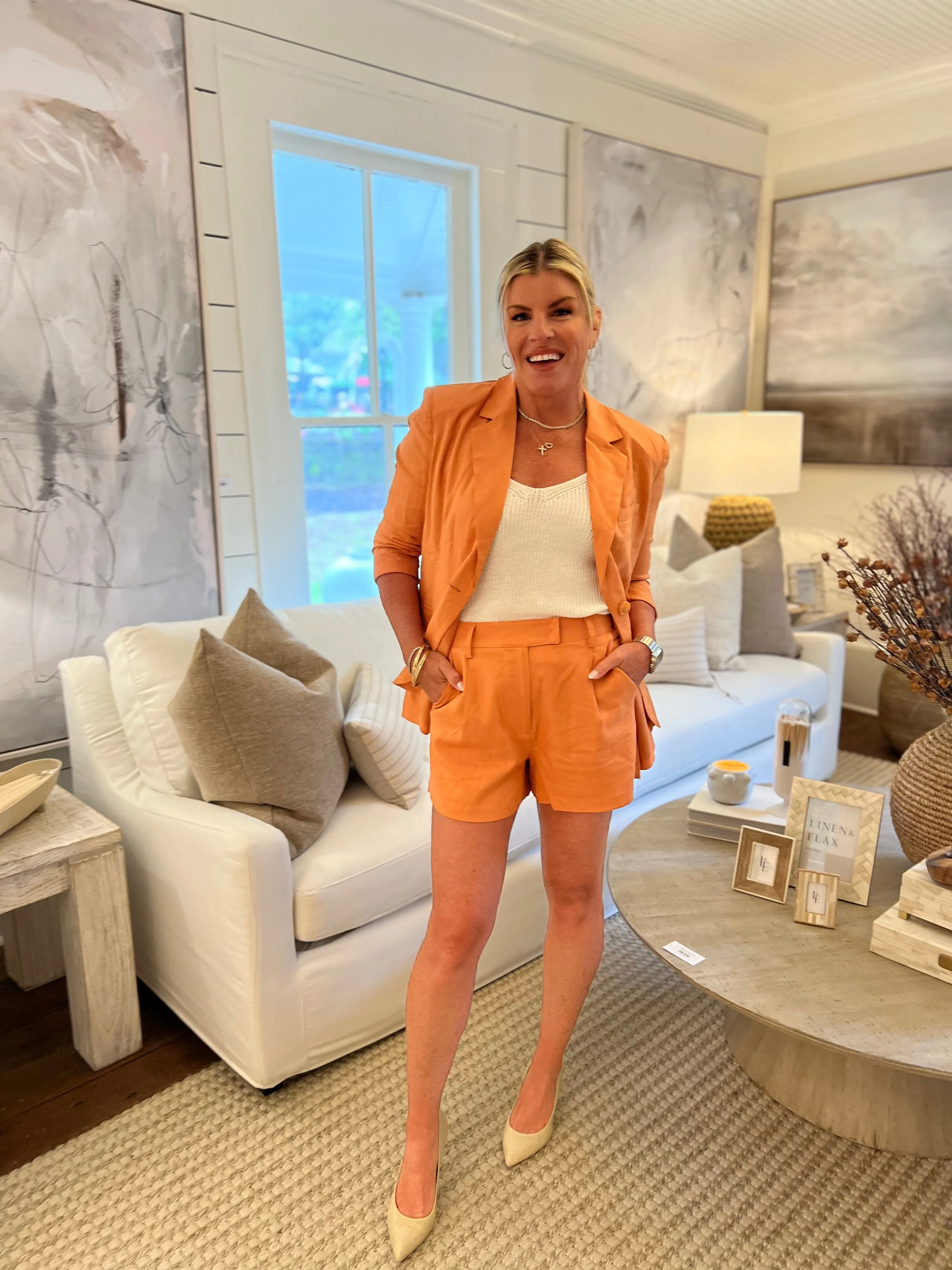 Imelda Shorts-Caramel-Final Sale