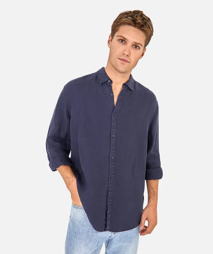Industrie The Trinidad Linen Long Sleeve Shirt - 3 Colours