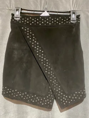 Intermix Roxanne studded skirt