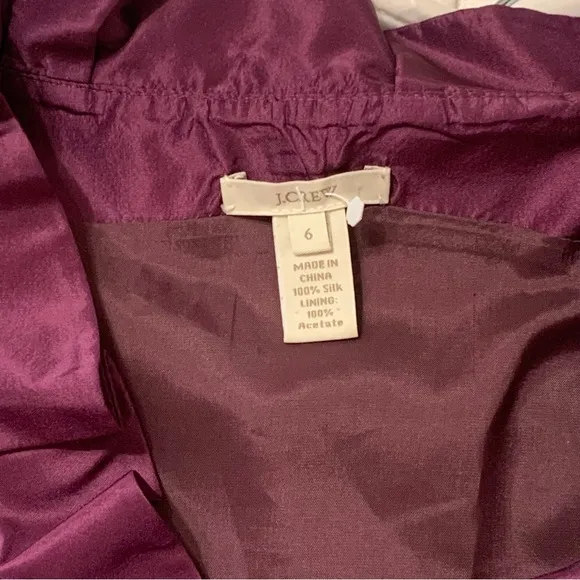 J. Crew Blakely Sleeveless Silk Taffeta Dress