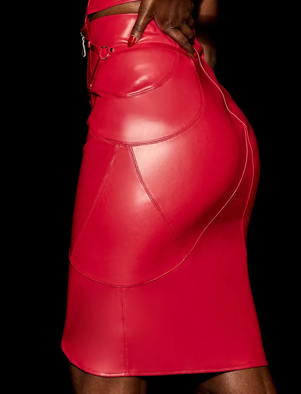 Jael Red Skirt