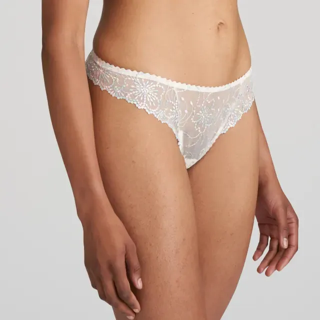 Jane Thong In Boudoir Cream - Marie Jo