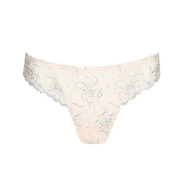 Jane Thong In Boudoir Cream - Marie Jo