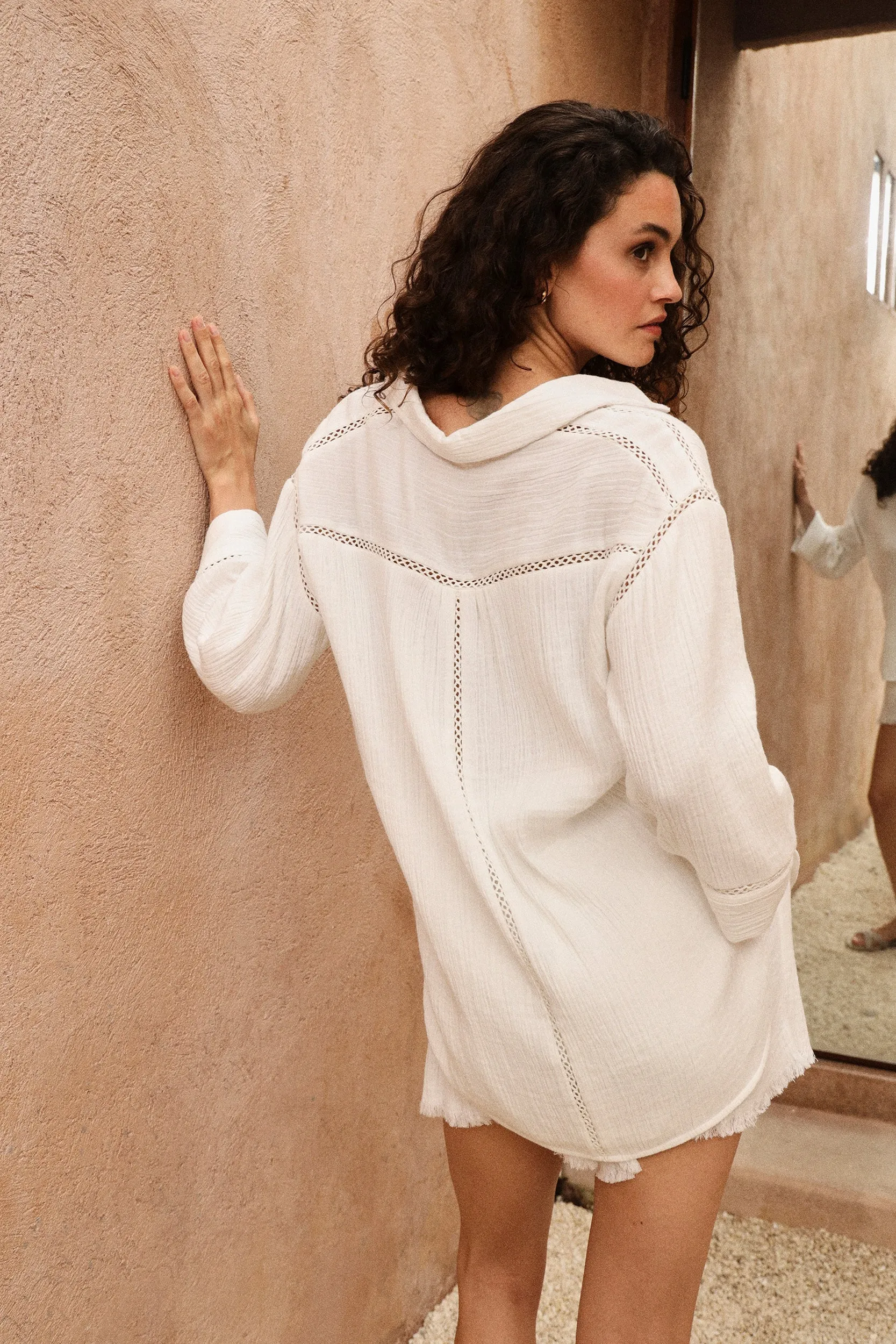 Java Top (Ivory) & Cordoba Shorts (Ivory)