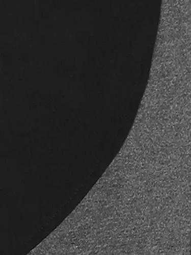 Jockey Men's Cotton Shorts (9411_Black and Charcoal Melange_Small)