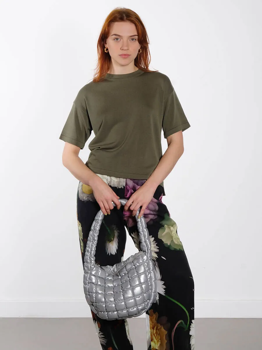 June Knitted Top - Army Green