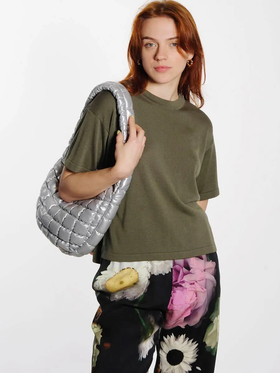 June Knitted Top - Army Green