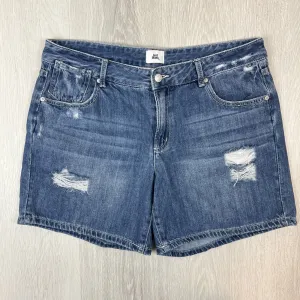 Just Jeans Womens Ex-BoyFriend Relaxed Denim Shorts Size 14