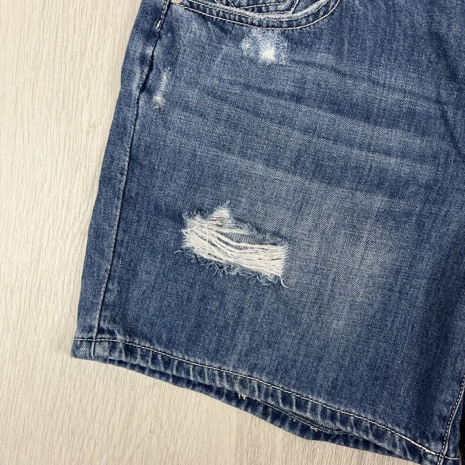Just Jeans Womens Ex-BoyFriend Relaxed Denim Shorts Size 14