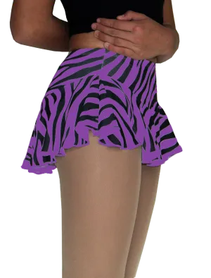 K02 ChloeNoel Purple Zebra Skirt