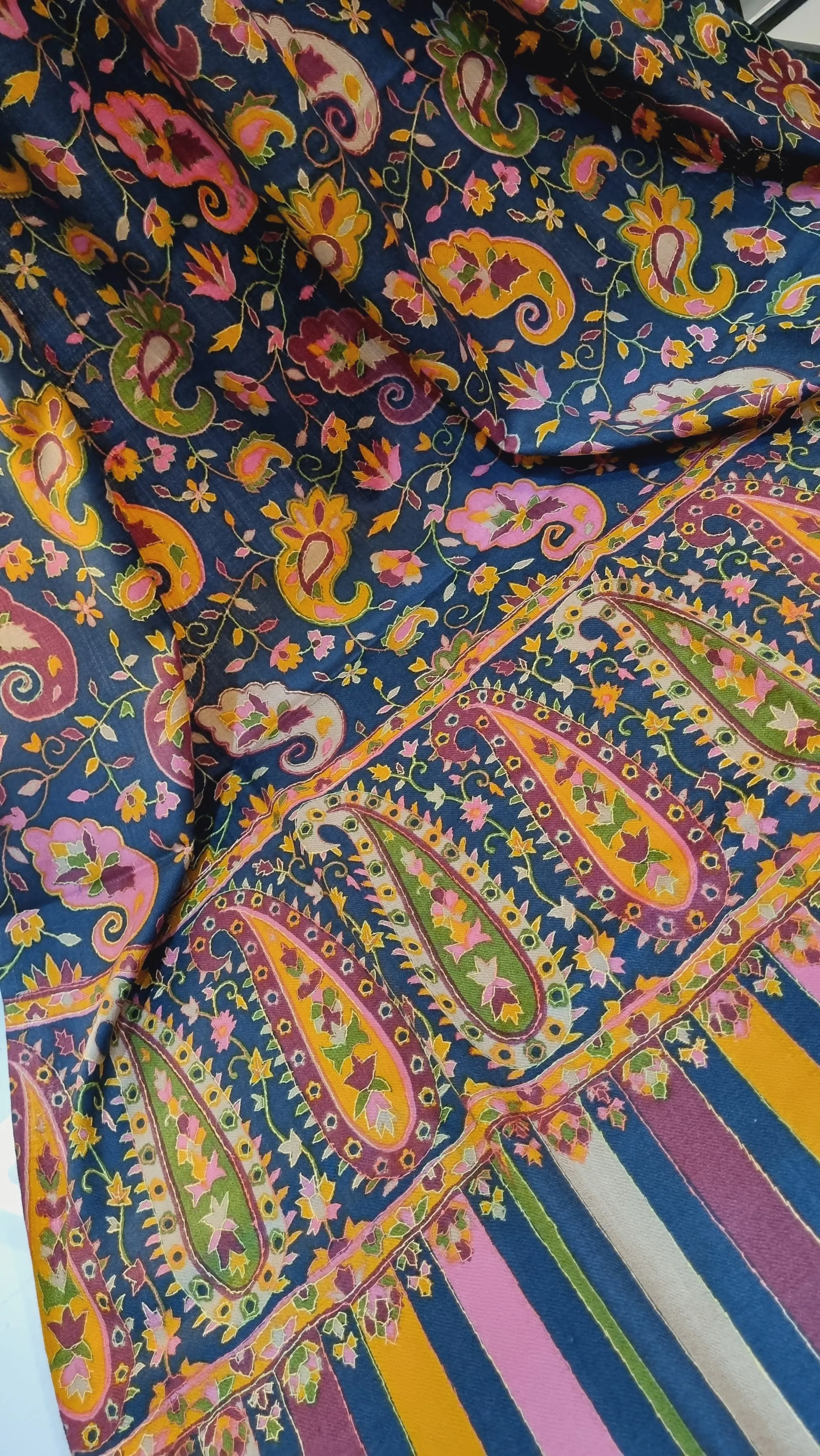 Kalamkar shawls: Pashmina
