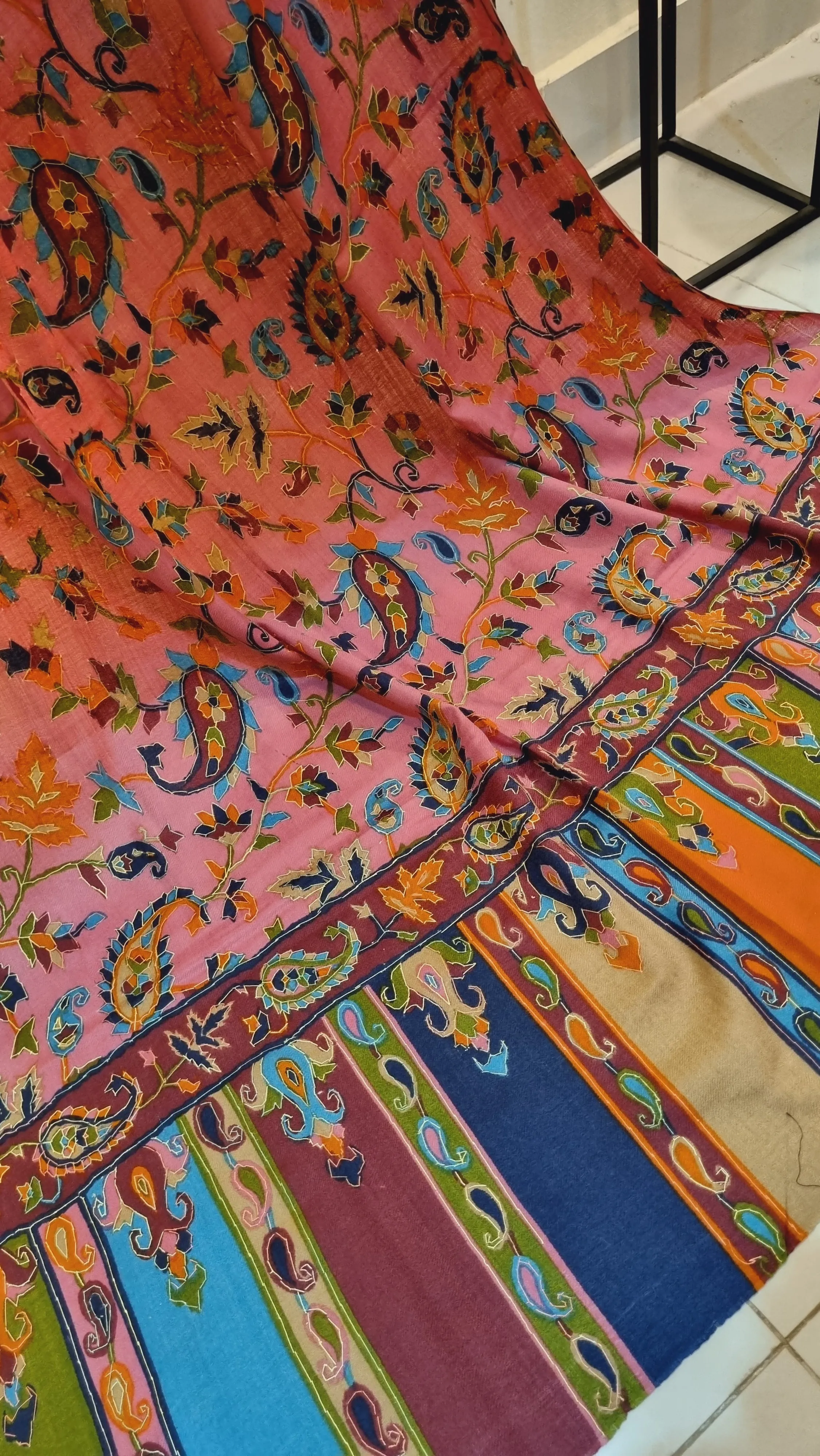 Kalamkar shawls: Pashmina