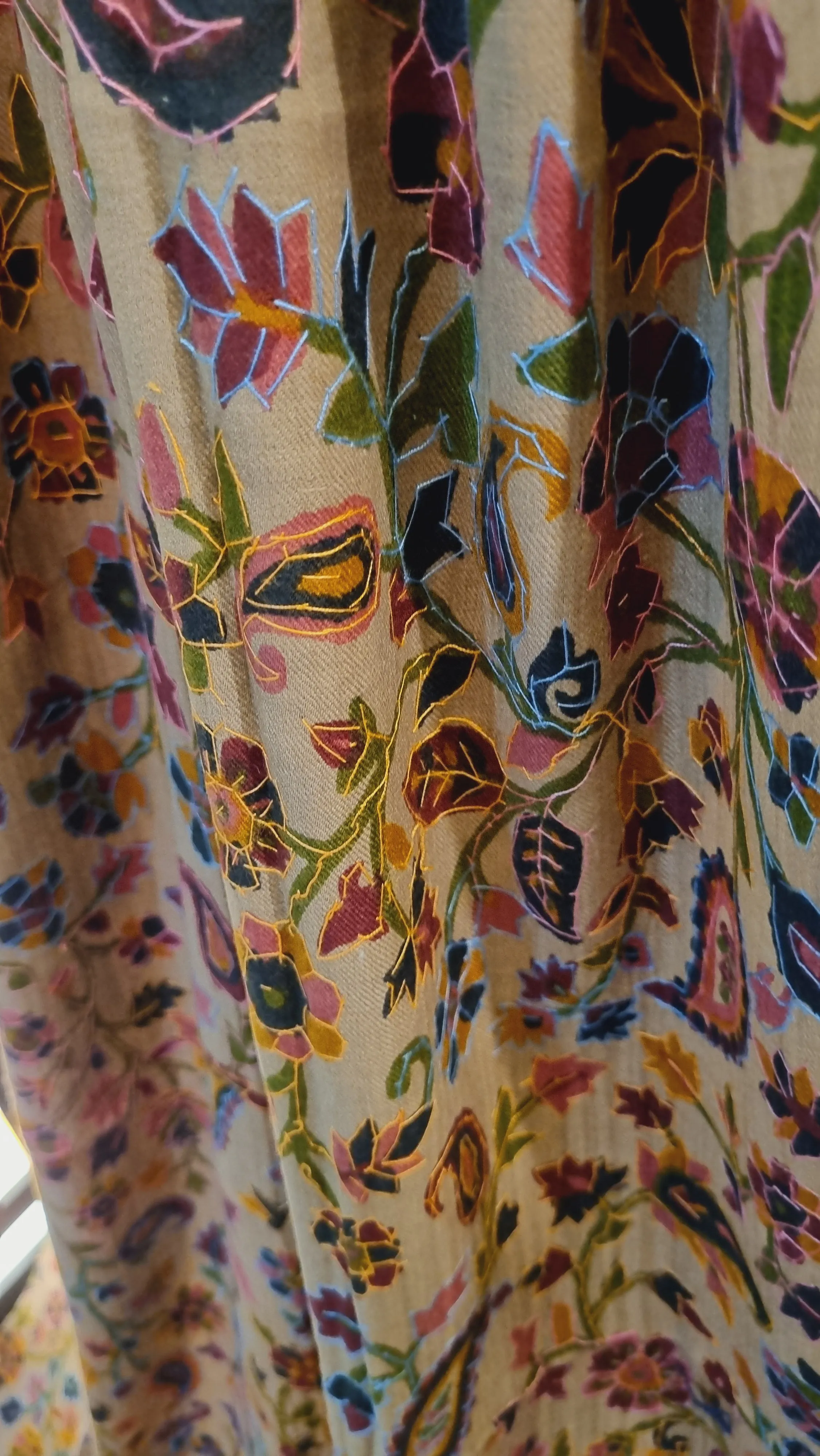 Kalamkar shawls: Pashmina