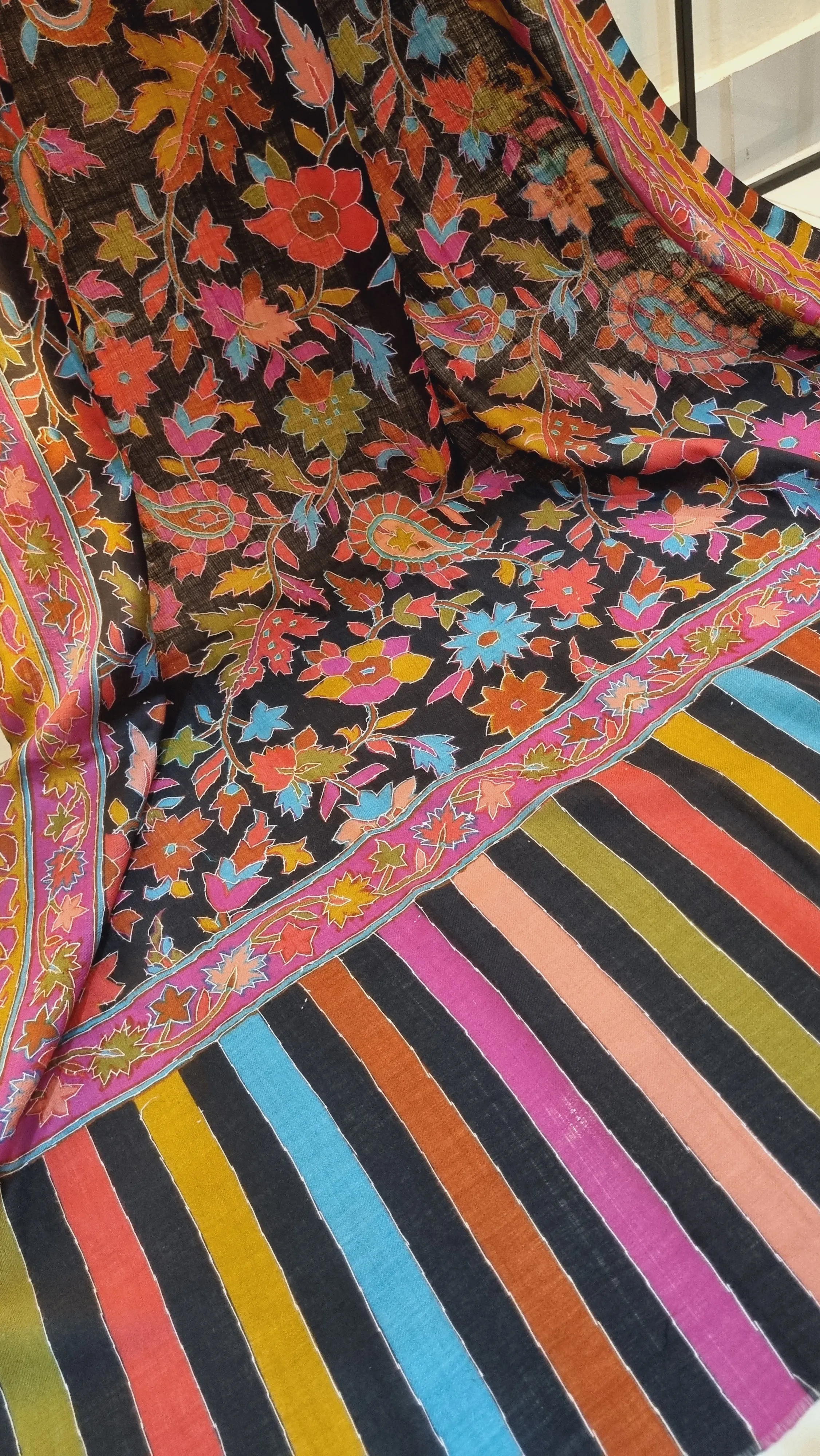 Kalamkar shawls: Pashmina