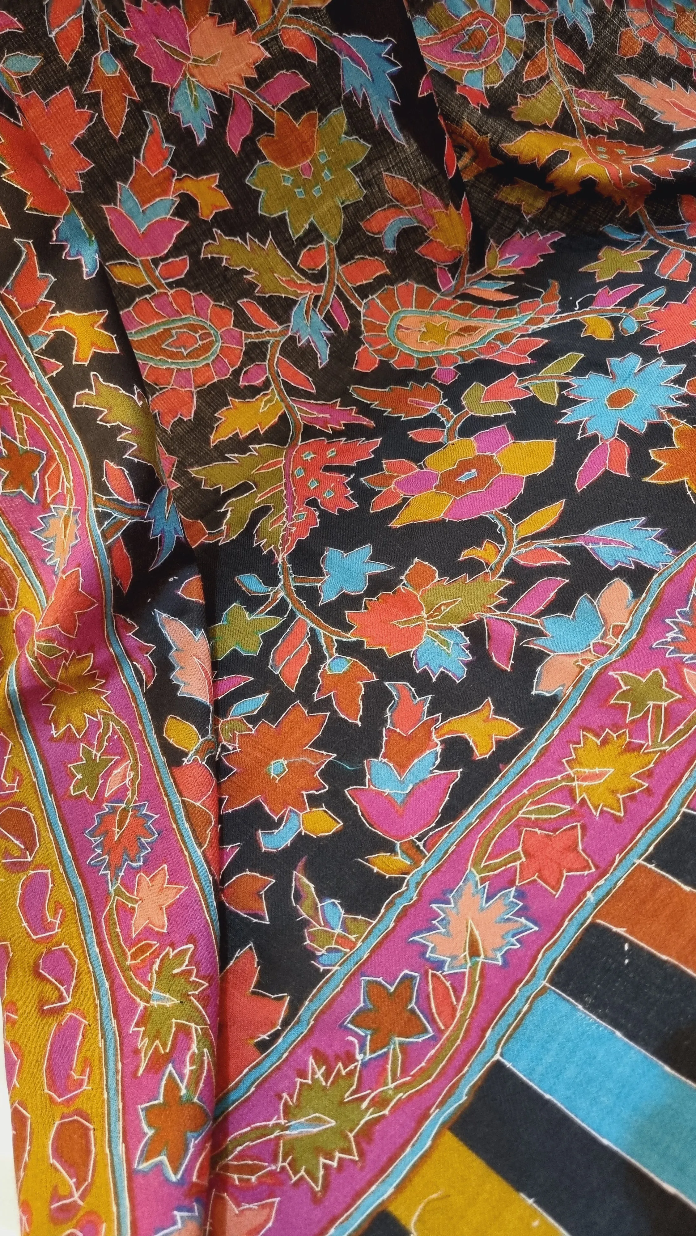 Kalamkar shawls: Pashmina