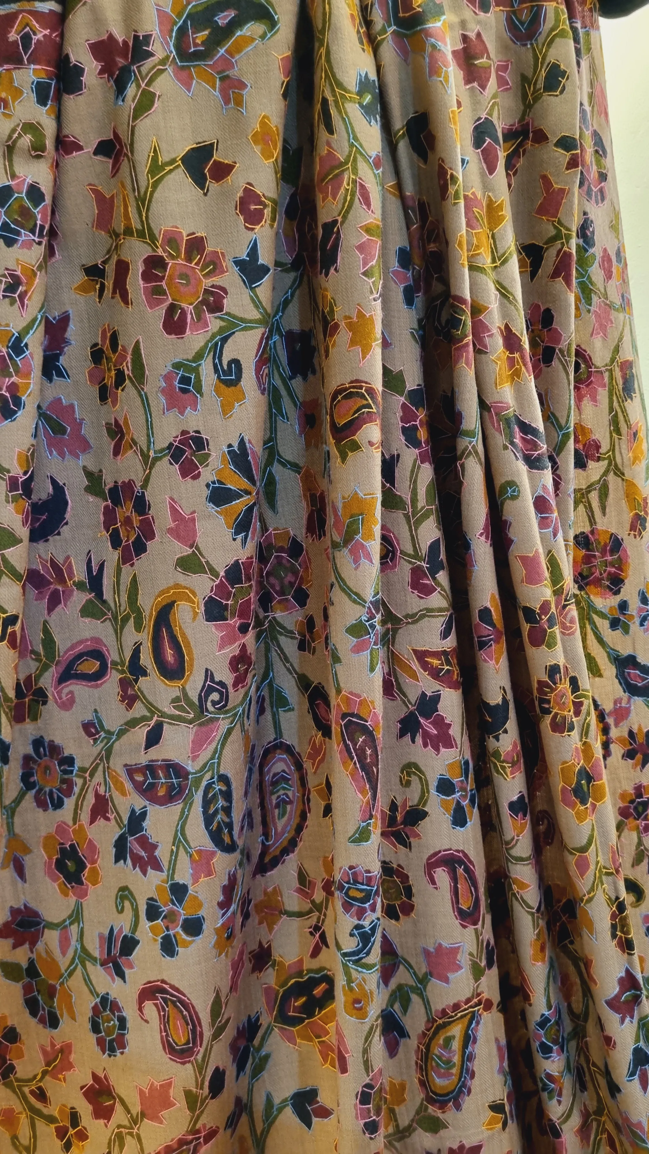 Kalamkar shawls: Pashmina