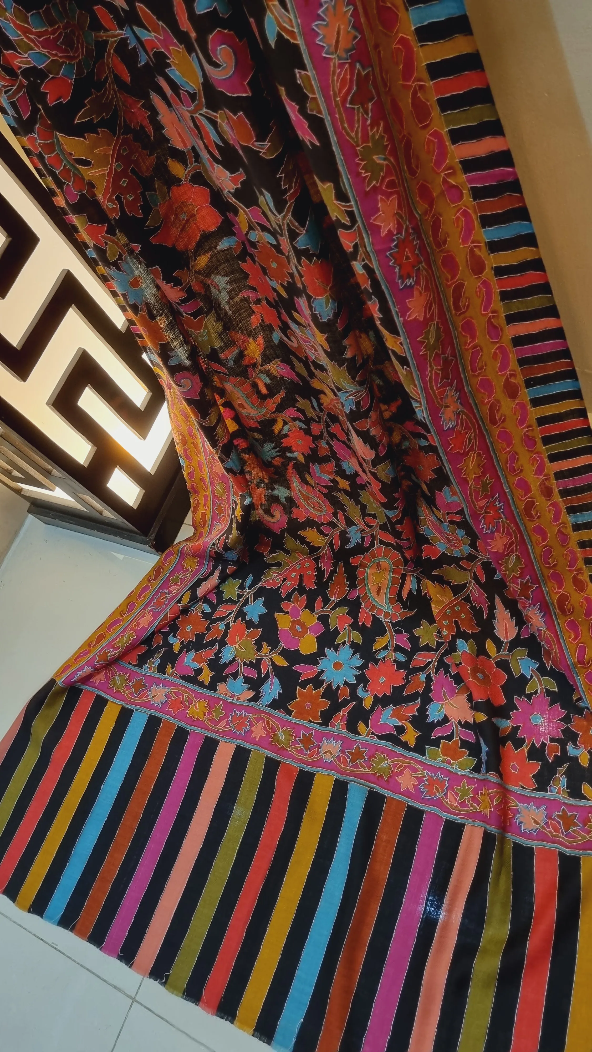 Kalamkar shawls: Pashmina