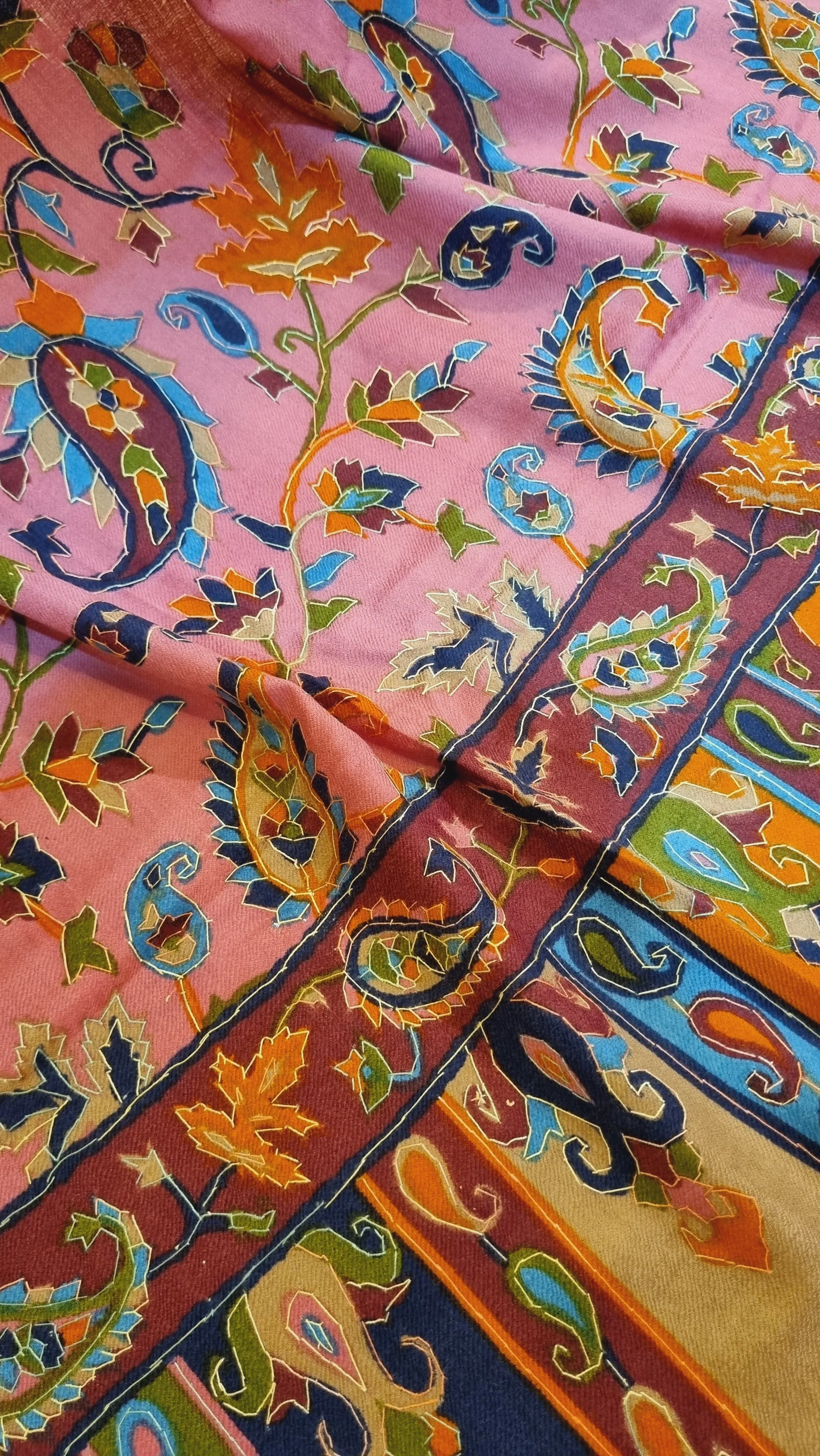 Kalamkar shawls: Pashmina