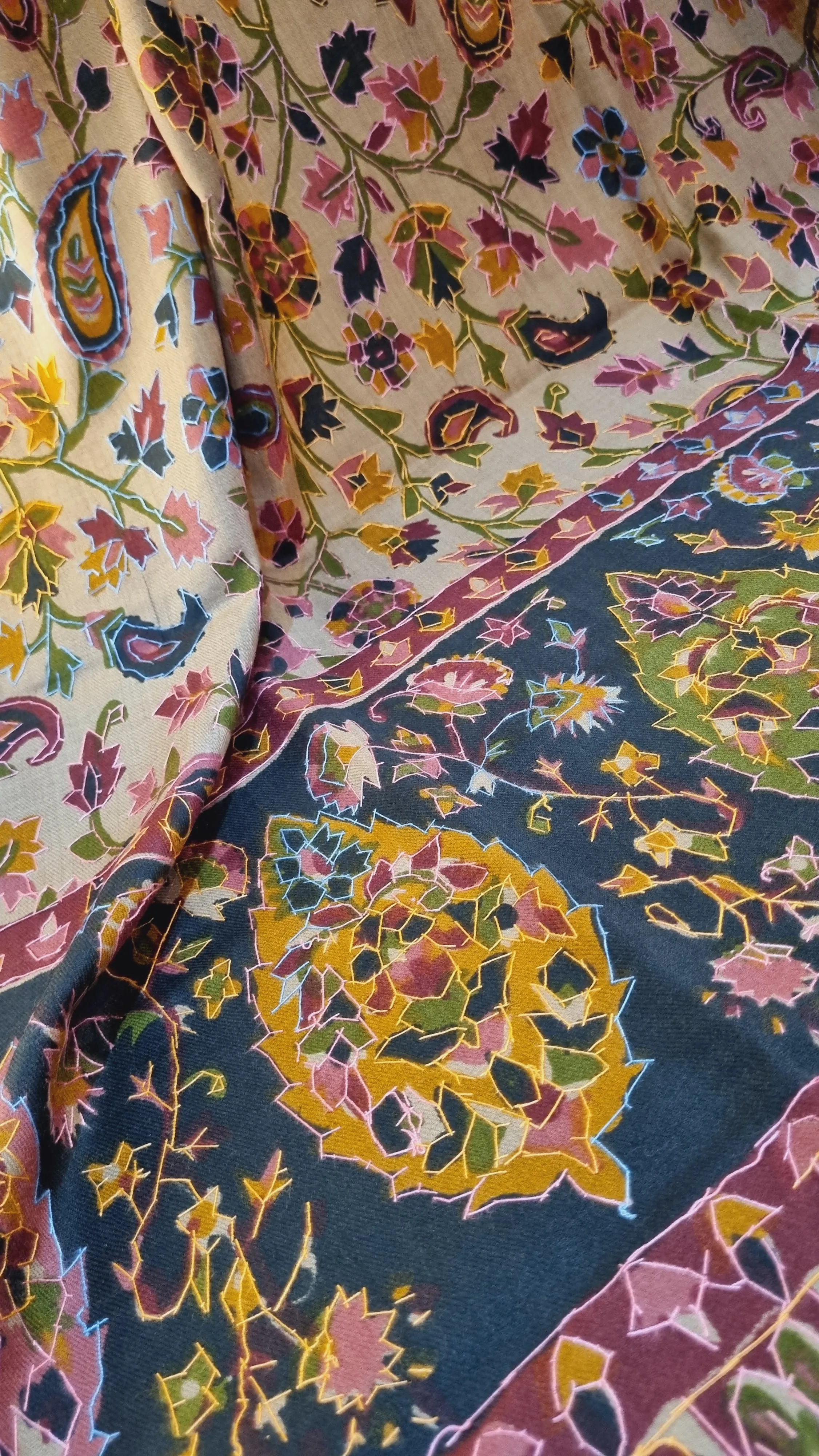 Kalamkar shawls: Pashmina