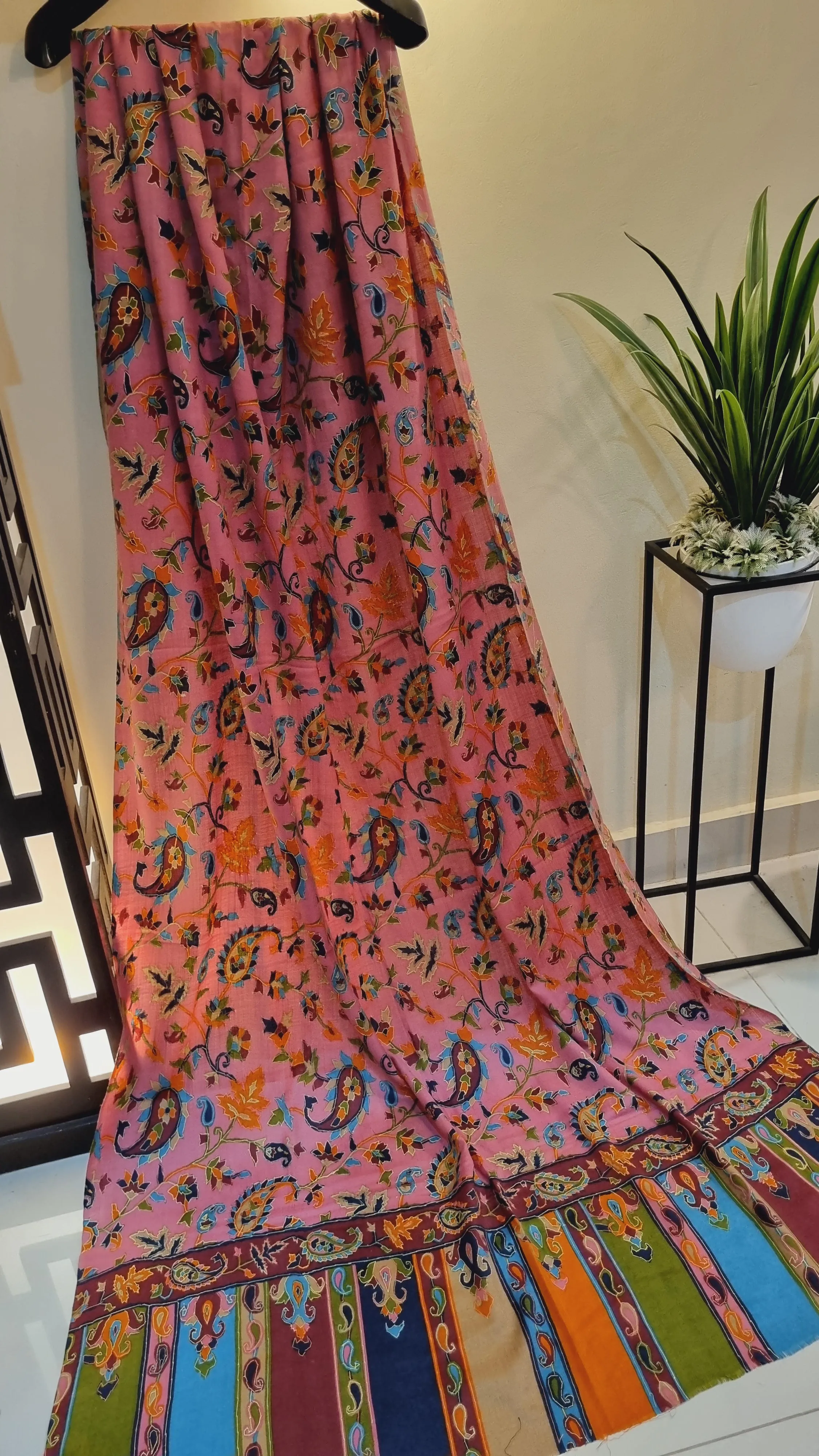 Kalamkar shawls: Pashmina