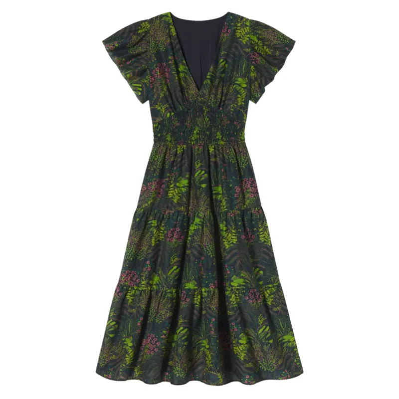Kendall Dress - Forest Fern