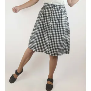 Kindling black and white gingham pencil skirt size 6 (fits sizes 6-8)