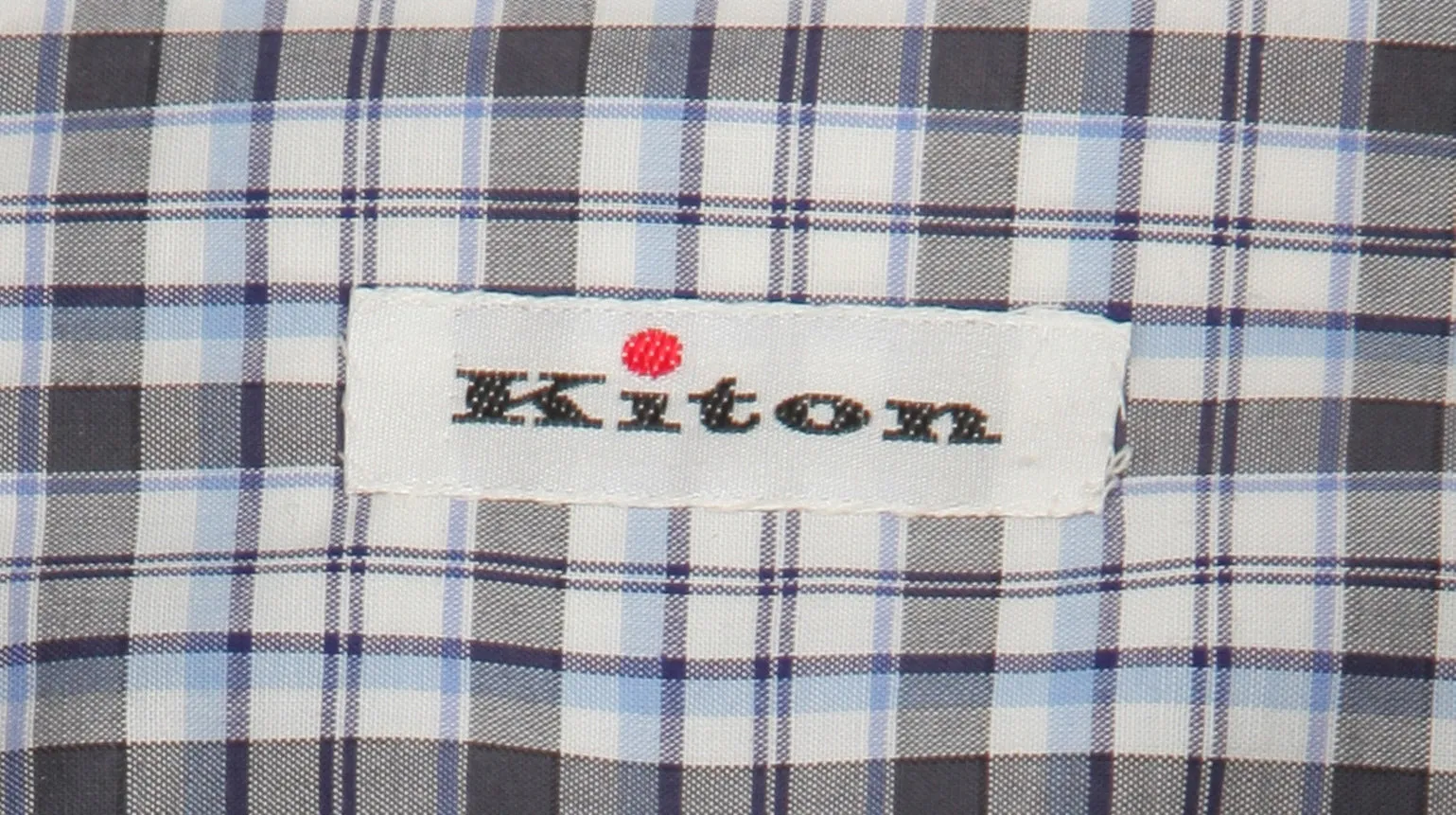 Kiton Dark Blue Shirt - Slim