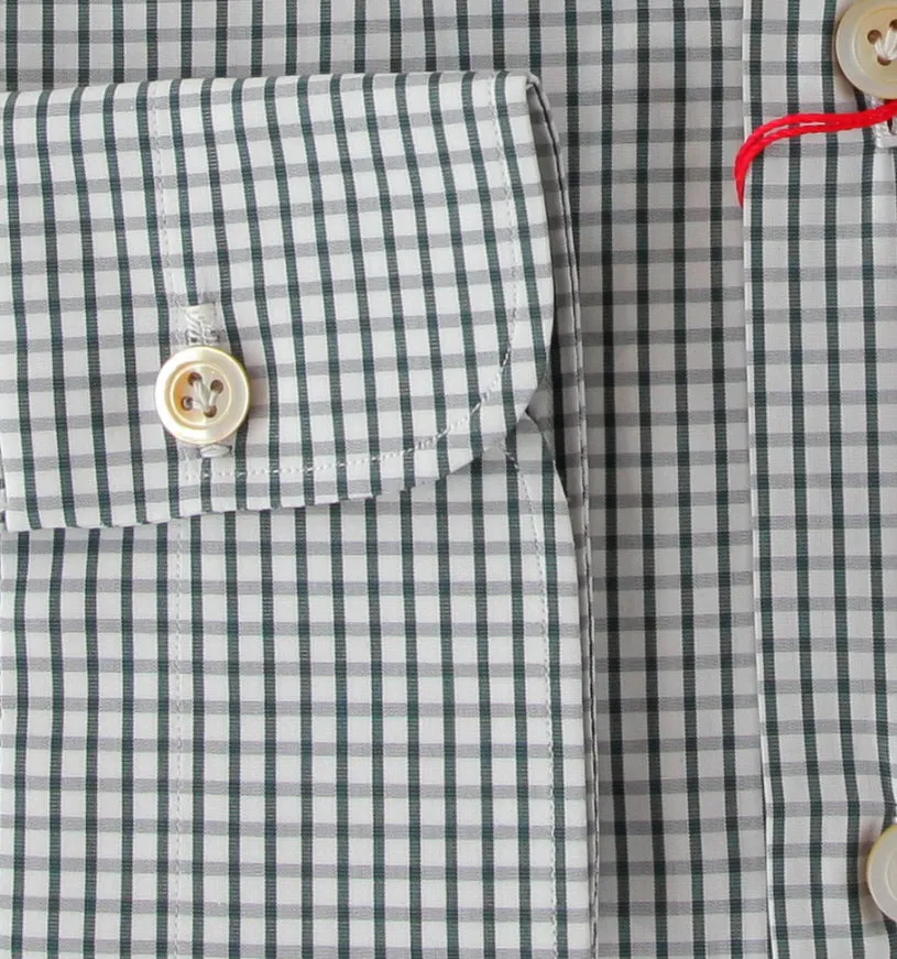 Kiton Green Shirt - Slim