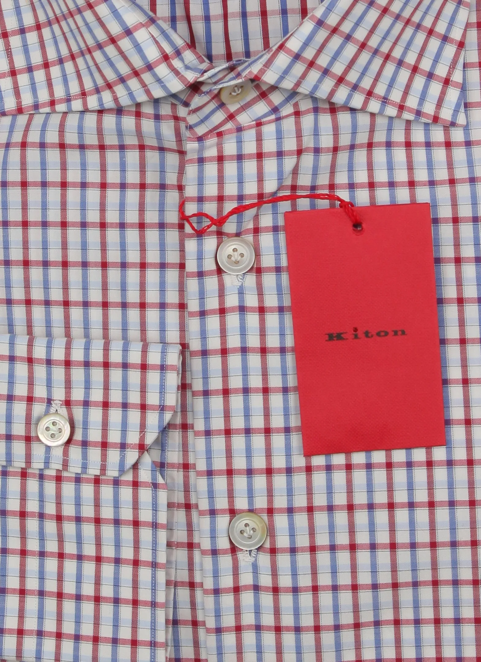 Kiton Red Shirt - Slim