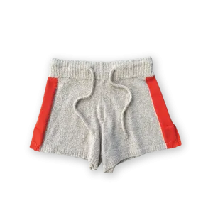 Knitted Terry Shorts - Dune/Rosso
