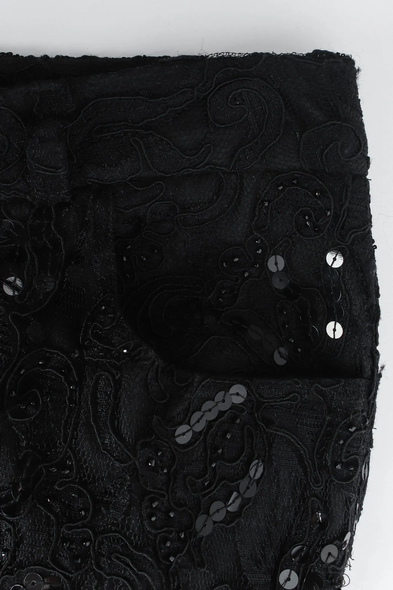 Lace Sequin Embroidered Sheer Pant