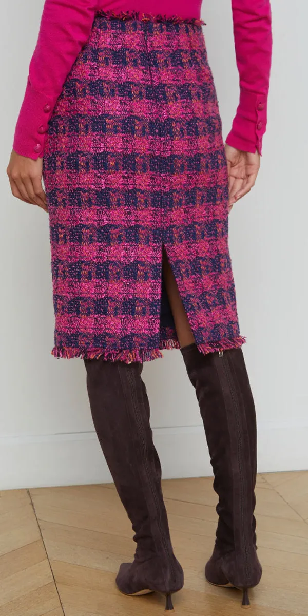 L'AGENCE Kitty Tweed Skirt