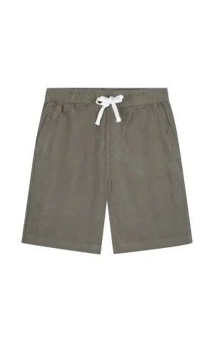 LAVENTO LINEN SHORT - FAWN