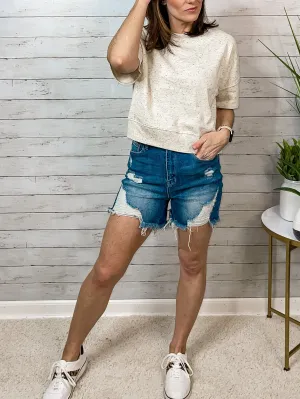 Let's Roam Denim Short