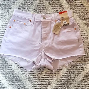 Levi's Purple 501 High Rise Denim Shorts Size 28