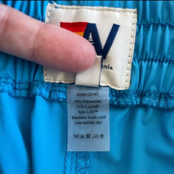 LIKE NEW🩵AVIATOR NATION🩵LIGHT BLUE RUNNING/JOGGING/LOUNGE SHORTS