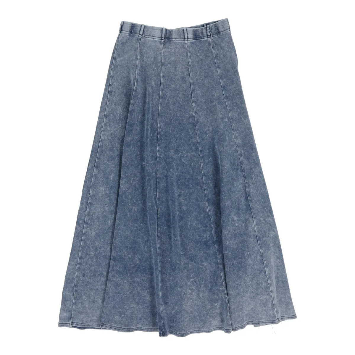 Lil Legs Panel Skirt - Maxi - Blue Wash (Weekday Basics)