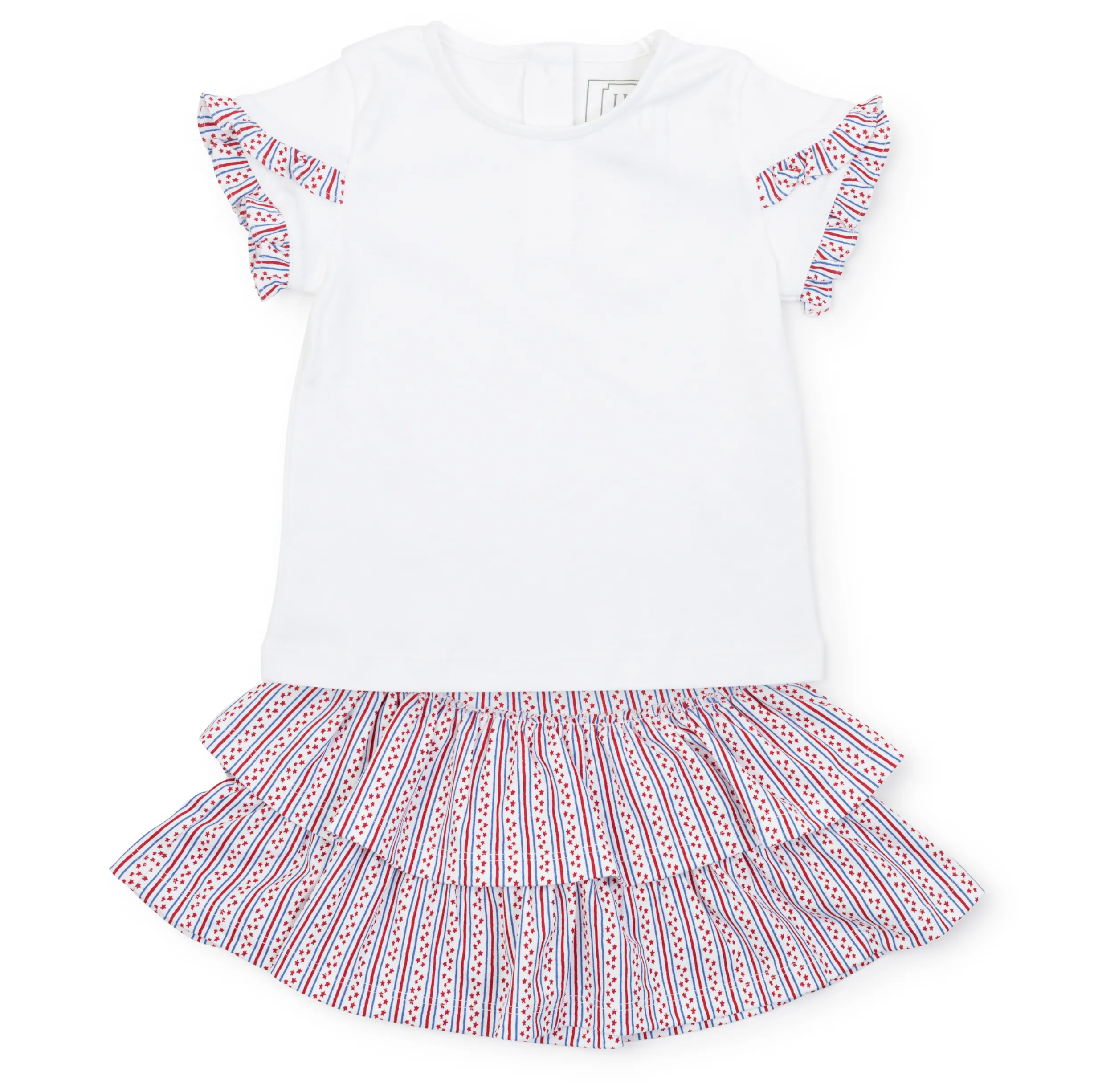 Lila & Hayes: Winnie Skirt Set - Stars & Stripes