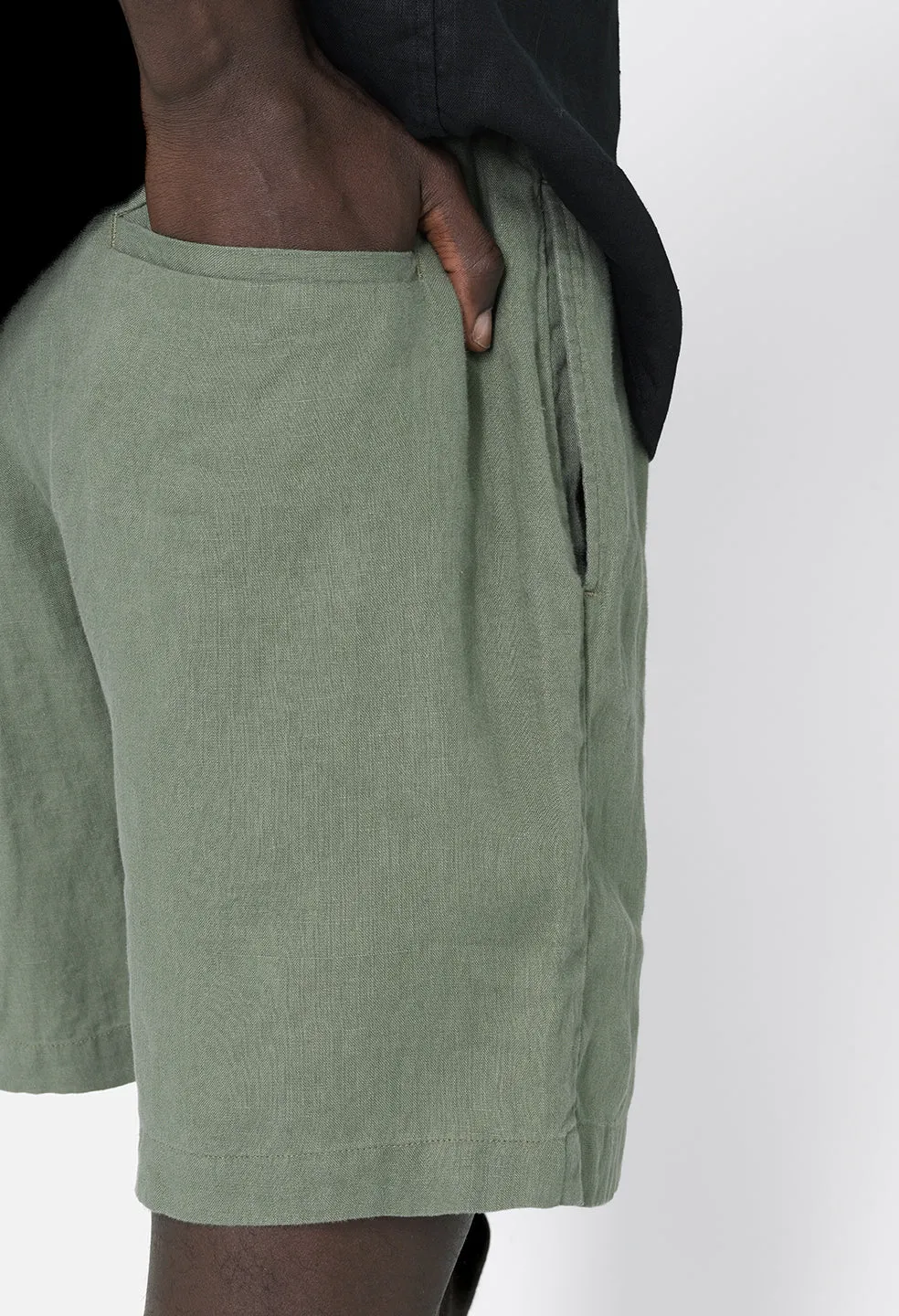 Linen Easy Short / Sage