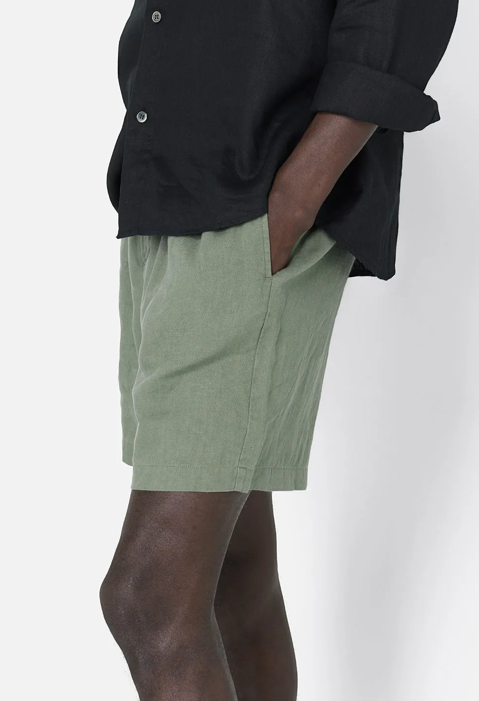 Linen Easy Short / Sage