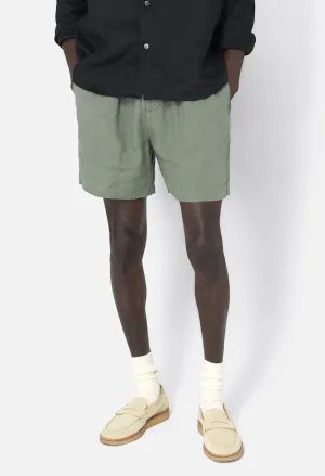 Linen Easy Short / Sage