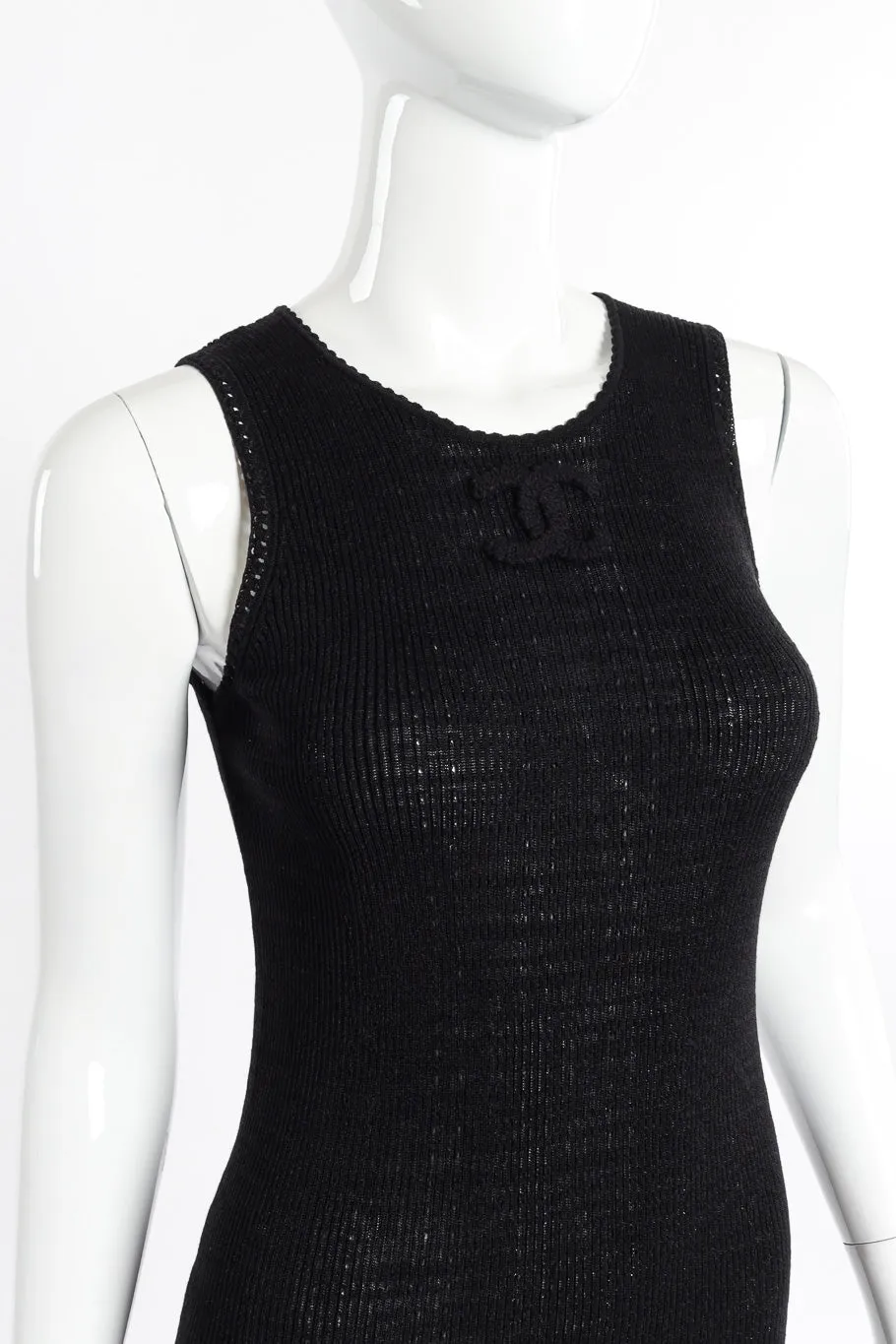 Logo Knit Tank Top