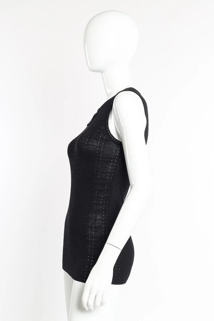 Logo Knit Tank Top