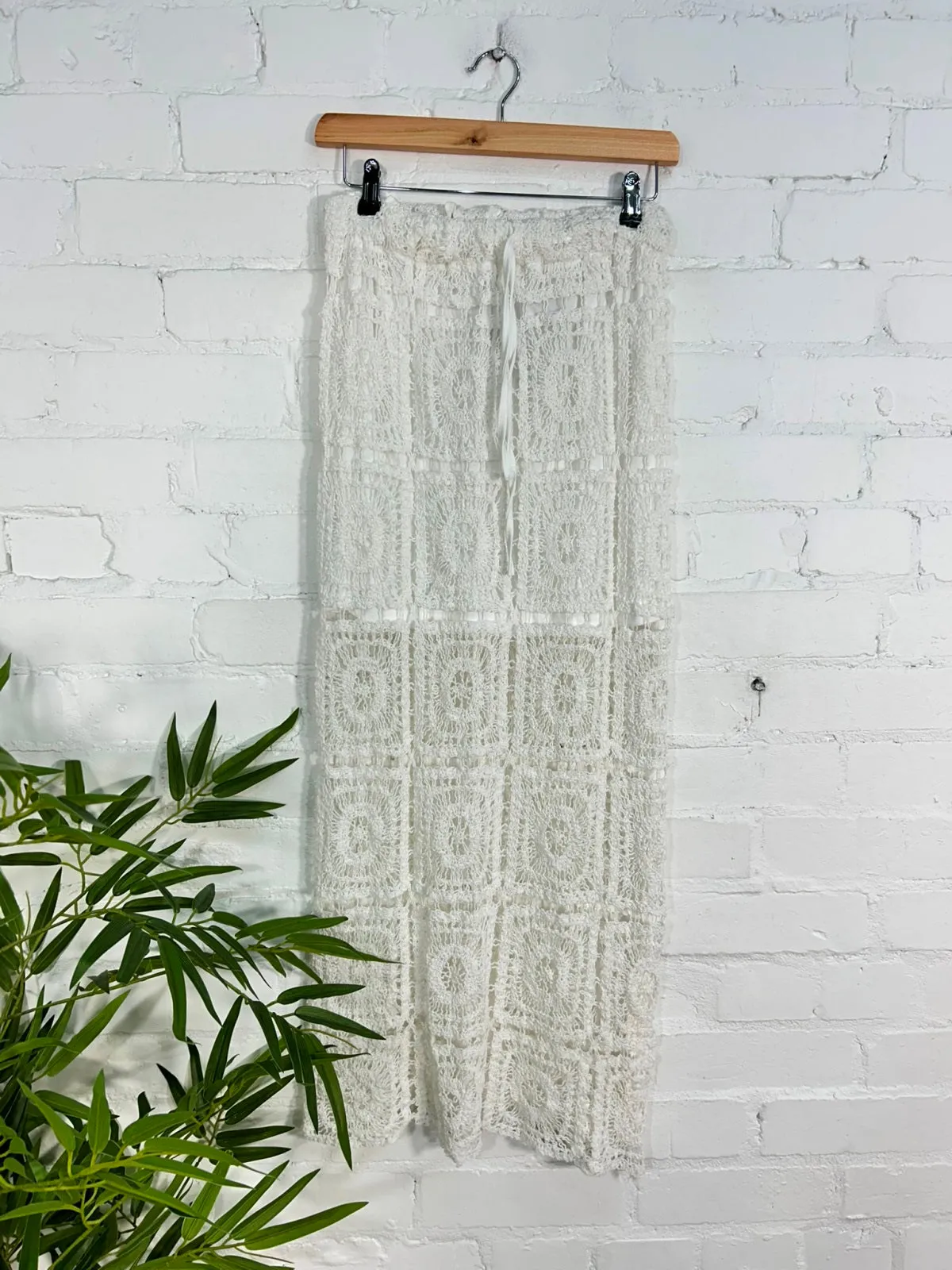 Long Crochet Skirt