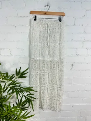 Long Crochet Skirt