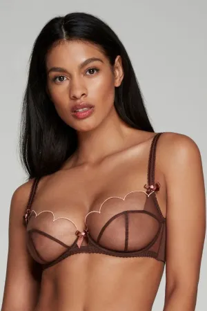 Lorna Bra - Brown/Peach