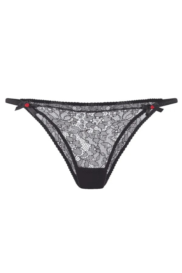 Lorna Lace Brief - Black