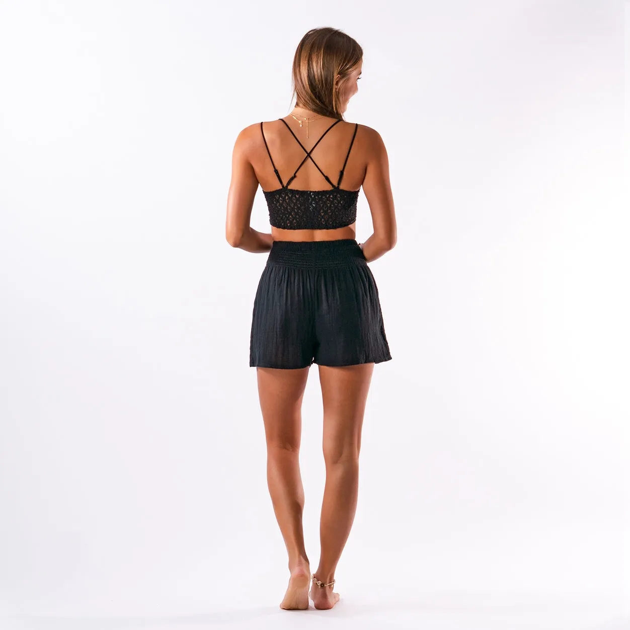 Lotus And Luna Cotton Beach Shorts