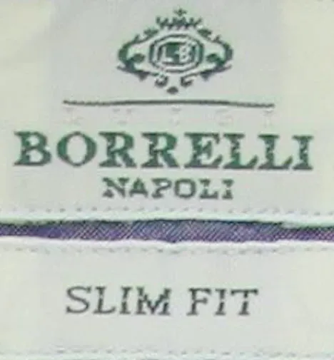 Luigi Borrelli Blue Shirt – Size: S US / S EU