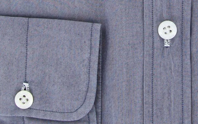Luigi Borrelli Blue Shirt – Size: S US / S EU